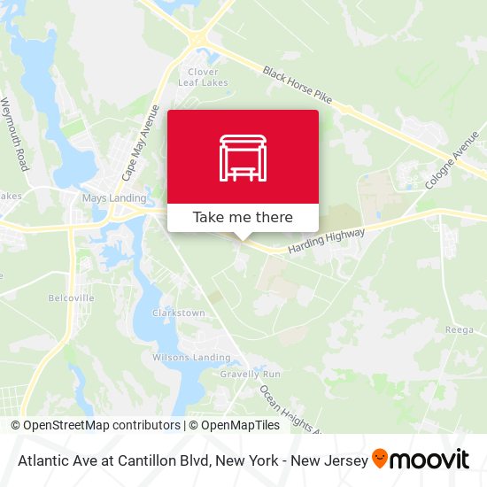 Atlantic Ave at Cantillon Blvd map