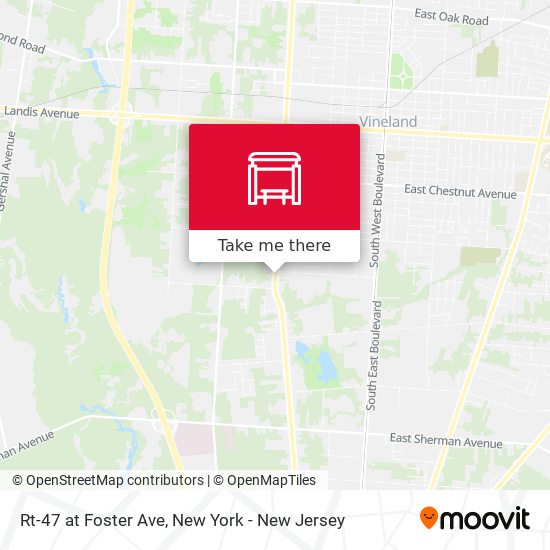 Mapa de Rt-47 at Foster Ave