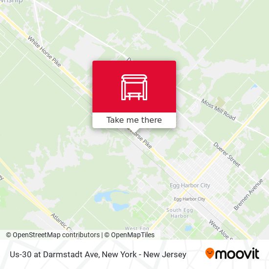 Mapa de Us-30 at Darmstadt Ave