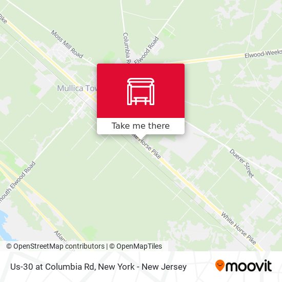 Mapa de Us-30 at Columbia Rd