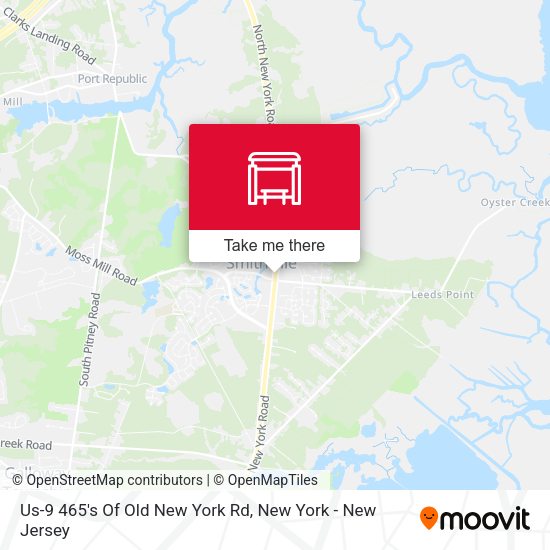 Mapa de Us-9 465's Of Old New York Rd