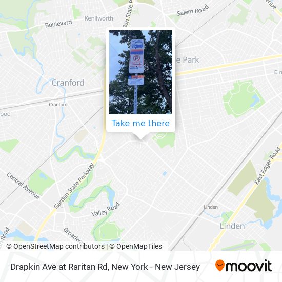 Mapa de Drapkin Ave at Raritan Rd