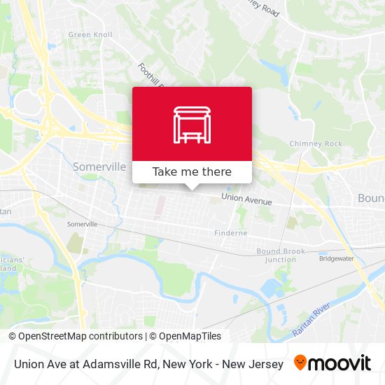 Mapa de Union Ave at Adamsville Rd