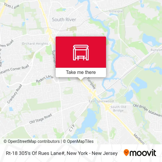 Rt-18 305's Of Rues Lane# map