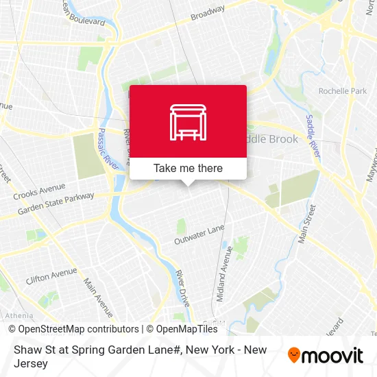 Shaw St at Spring Garden Lane# map