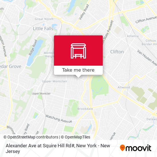 Alexander Ave at Squire Hill Rd# map