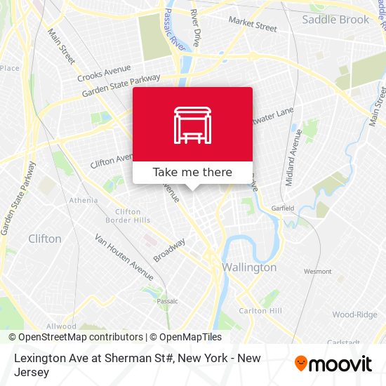 Mapa de Lexington Ave at Sherman St#