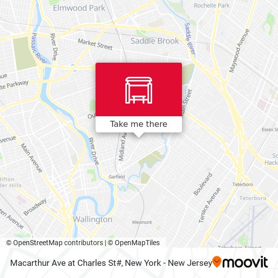 Macarthur Ave at Charles St# map