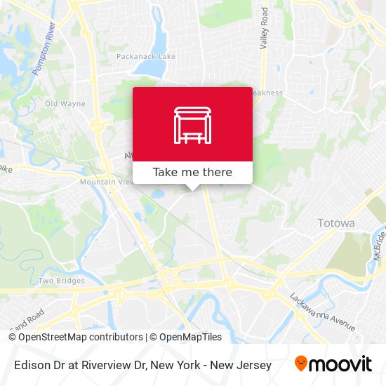Mapa de Edison Dr at Riverview Dr
