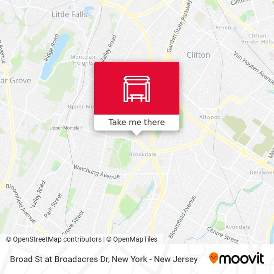 Broadacres Shopping Centre Map How To Get To Broad St At Broadacres Dr In Bloomfield, Nj By Bus, Train Or  Subway?