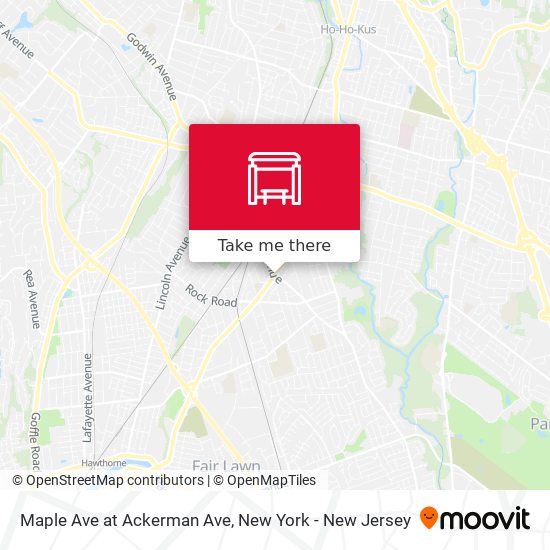 Mapa de Maple Ave at Ackerman Ave