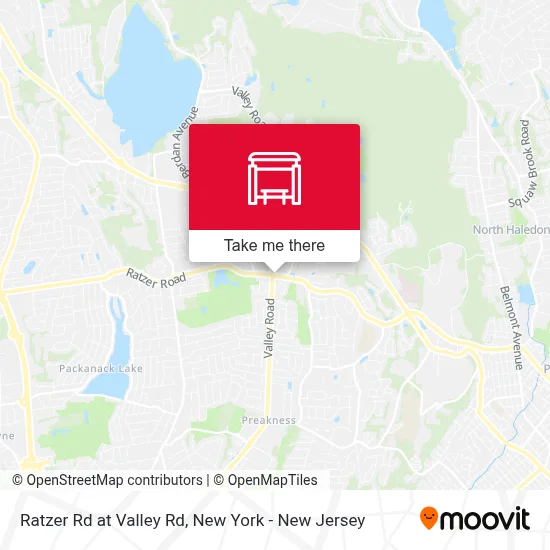 Ratzer Rd at Valley Rd map