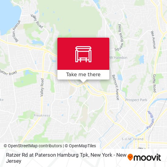 Mapa de Ratzer Rd at Paterson Hamburg Tpk
