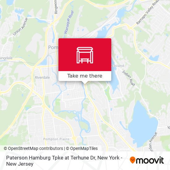 Mapa de Paterson Hamburg Tpke at Terhune Dr