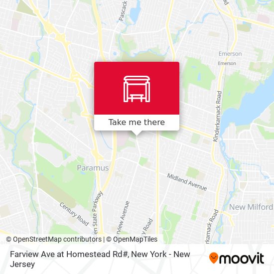 Mapa de Farview Ave at Homestead Rd#