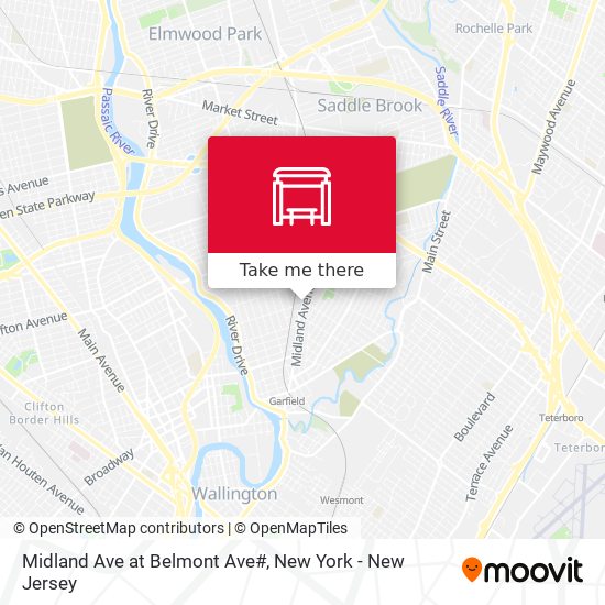 Mapa de Midland Ave at Belmont Ave#