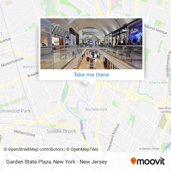 Westfield Garden State Plaza - Super regional mall in Paramus, New Jersey,  USA 