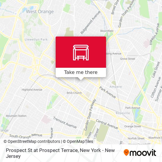 Mapa de Prospect St at Prospect Terrace