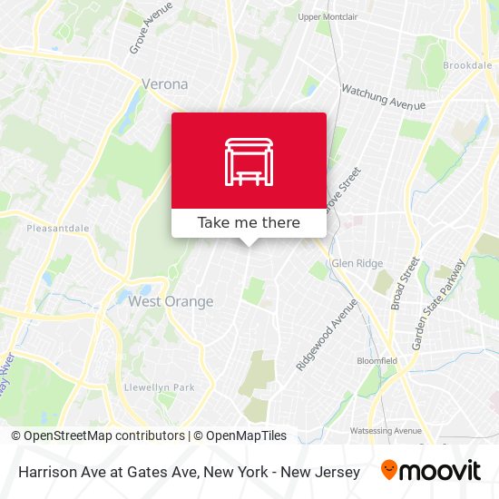Mapa de Harrison Ave at Gates Ave