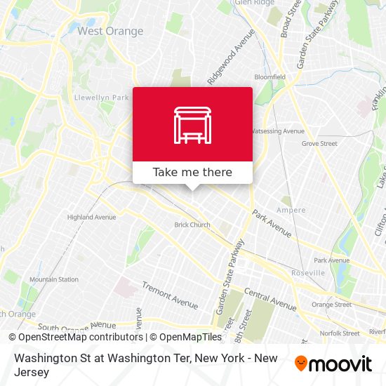 Mapa de Washington St at Washington Ter
