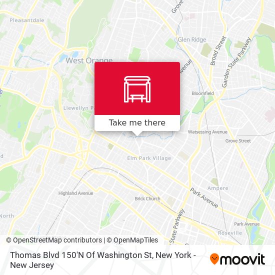 Thomas Blvd 150'N Of Washington St map