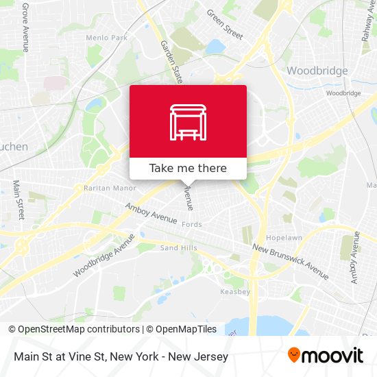 Mapa de Main St at Vine St