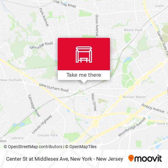 Mapa de Center St at Middlesex Ave