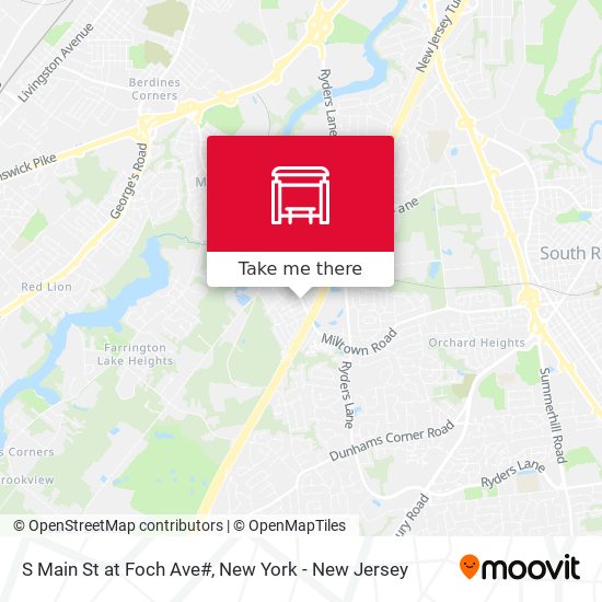 Mapa de S Main St at Foch Ave#