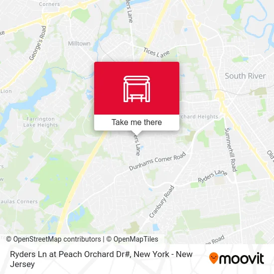 Ryders Ln at Peach Orchard Dr# map