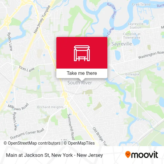 Main at Jackson St map