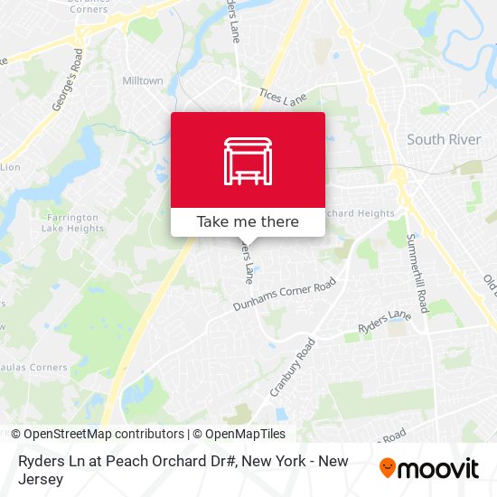 Ryders Ln at Peach Orchard Dr# map