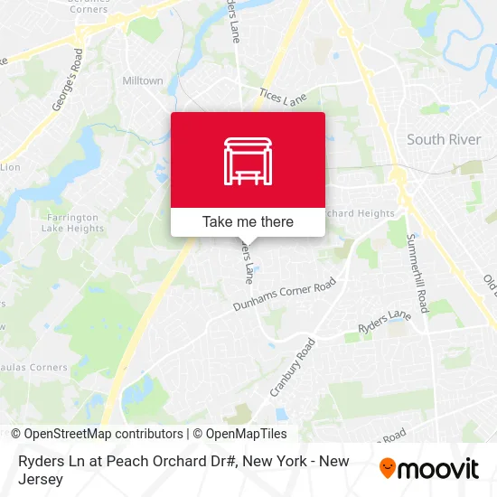 Ryders Ln at Peach Orchard Dr# map