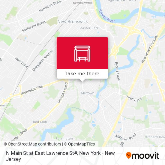 N Main St at East Lawrence St# map