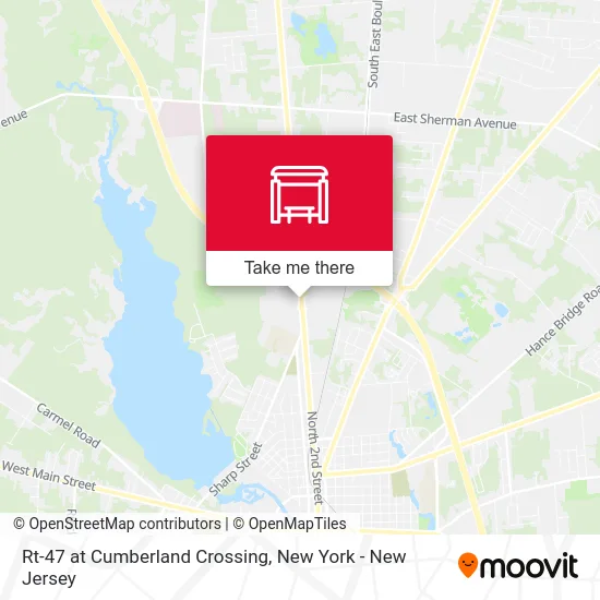 Rt-47 at Cumberland Crossing map
