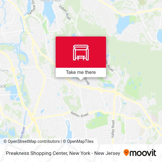 Preakness Shopping Center map