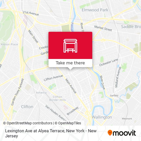 Lexington Ave at Alyea Terrace map