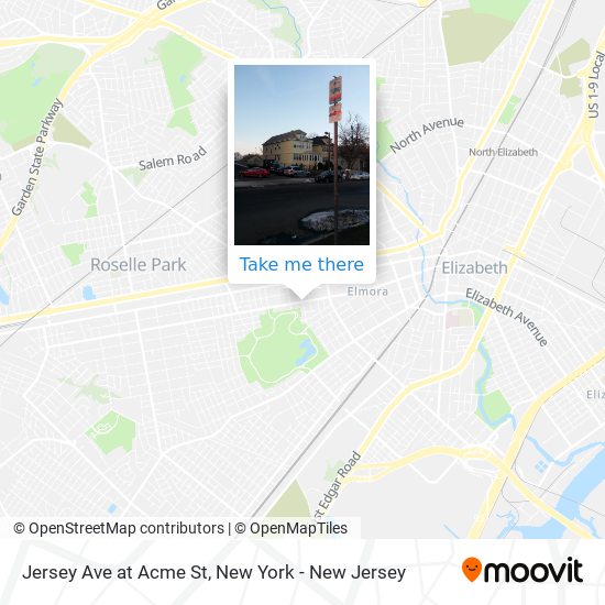 Mapa de Jersey Ave at Acme St