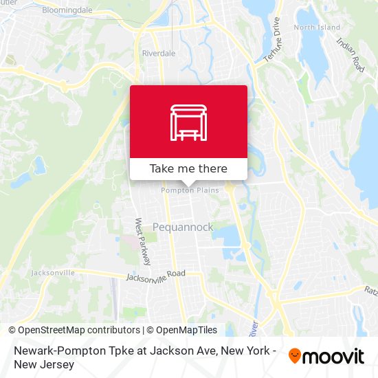 Mapa de Newark-Pompton Tpke at Jackson Ave