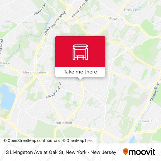 Mapa de S Livingston Ave at Oak St