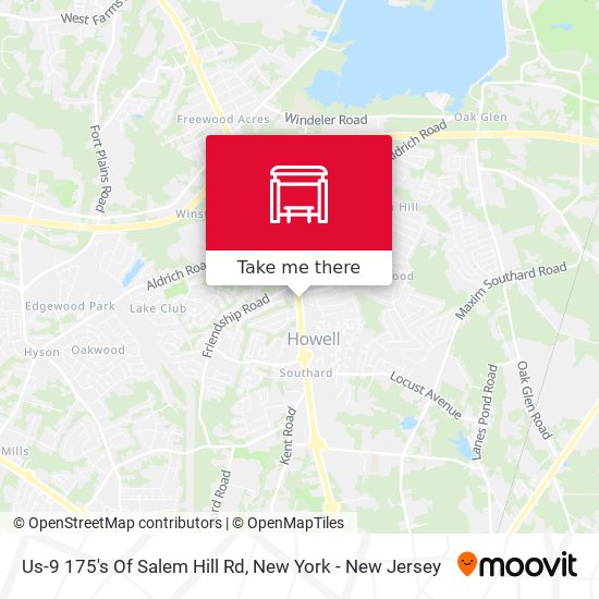 Mapa de Us-9 175's Of Salem Hill Rd