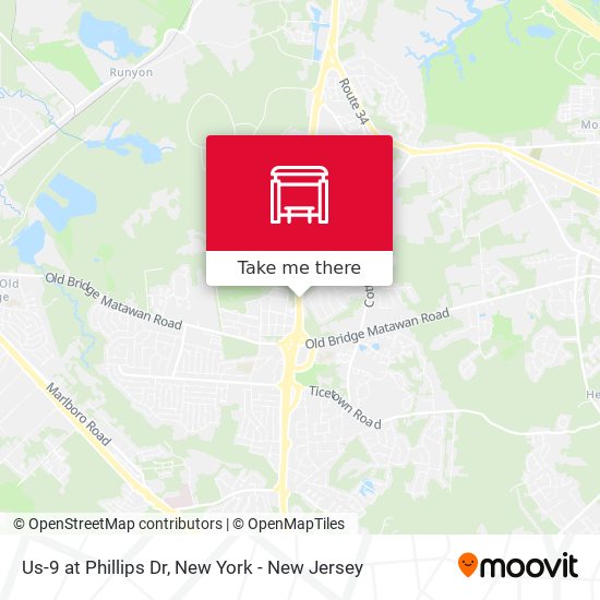 Mapa de Us-9 at Phillips Dr