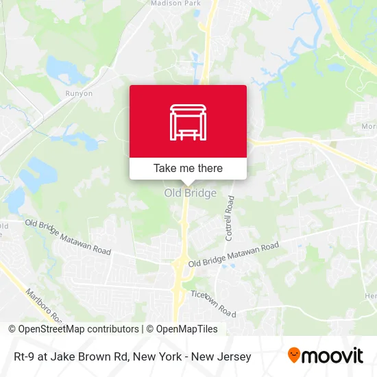 Rt-9 at Jake Brown Rd map