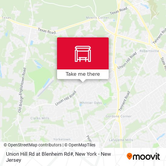 Mapa de Union Hill Rd at Blenheim Rd#