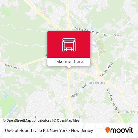 Mapa de Us-9 at Robertsville Rd
