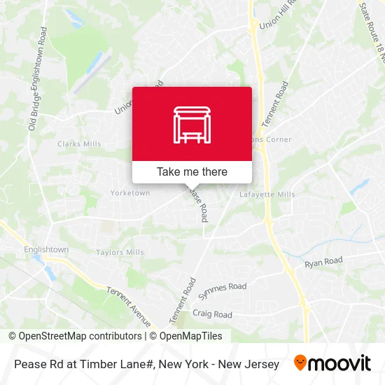 Pease Rd at Timber Lane# map