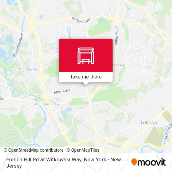 French Hill Rd at Witkowski Way map