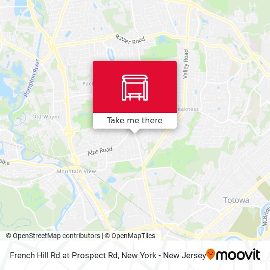 Mapa de French Hill Rd at Prospect Rd