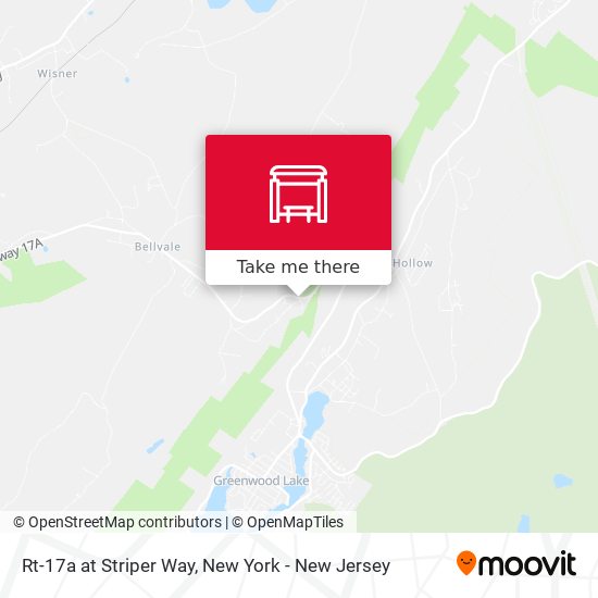 Mapa de Rt-17a at Striper Way