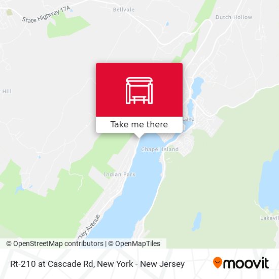 Mapa de Rt-210 at Cascade Rd