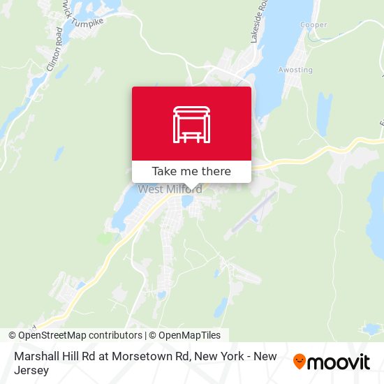 Marshall Hill Rd at Morsetown Rd map